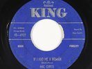 Rockabilly 45 - Mac Curtis - If I Had Me A Woman - King - mp3