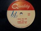 1956 Johnny Cash - I Walk The Line / Get Rhythm 78 RPM Quality 1492