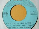 70s soul 45 THE HALLELUIAH CHORUS I've Got to Find a Way NICKEL listen