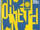 Ornette Coleman Ornette  Atlantic 1378 stereo blue green fan stereo