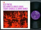 MILES DAVIS LEE KONITZ Ezz-thetic LP NEW JAZZ NJLP 8295 US 1964 RVG DG MONO VG+
