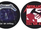 Metallica Ride The Lightning Kill Em All Pair DJ Record Turntable Slipmat Vinyl