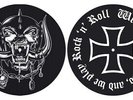 Motorhead We Are Motorhead Pair DJ Record Turntable Slipmat Decks Vinyl
