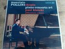 POLLINI CHOPIN PIANO CONCERTO No.1 HMV ASD 370 VINYL LP ORIG UK RARE WHITE GOLD