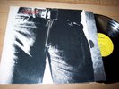 VG 1971 The Rolling Stones Sticky Fingers LP Album