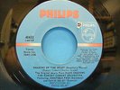 The Robert Cobert Orchestra Dark Shadows Of The Night NM 45 Single Philips 40633
