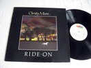 CHRISTY MOORE - Ride On - 1984 Vinyl LP WEA IRELAND IR 0407 *NICE COPY * EX/EX+