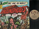 LP GROUNDHOGS WHO WILL SAVE THE WORLD?... 1972 ITALY NEAL ADAMS COMICS ARTWORK