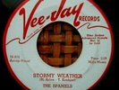 Hear Spaniels Promo 45 RPM on Vee Jay 1958 Stormy Weather (Doo Wop) VG
