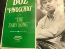 BOZ   THE BABY SONG / PINOCCHIO  1966 EPIC WLP PROMO w/ PS  KING CRIMSON BAD CO