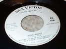 45 WHITE PROMO Roustabout ELVIS PRESLEY One Track Heart RCA Orig 7