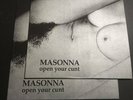 MASONNA Open Your Cunt LP *SEALED* maurizio bianchi merzbow incapacitants
