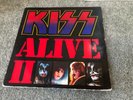 Kiss Alive II Double Record LP w/ Tattoos Evolution Booklet Order Form