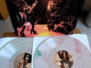 KISS - SMASHING ASSES... PROMO RARE LIVE 2 LP no TMOQ SPLATTER colored vinyl