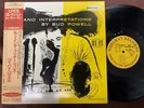 MINT  BUD POWELL PIANO INTERPRETATIONS NORGAN POJJ-1523 OBI MONO JAPAN Vinyl LP
