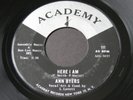 Ann Byers   Here I Am / Keep Your Man   Academy   northern soul 45 HEAR