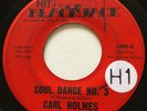 NORTHERN SOUL Carl Holmes SOUL DANCE NO. 3 Hit Blackjack 45 very rare