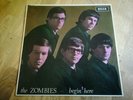 The Zombies LP Begin here UK Decca Mono unboxed 1st press BRILLIANT AUDIO -1A-1A