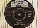 ARTHUR ALEXANDER BLACK NIGHT / OLE JOHN AMOS OG UK LONDON 7