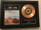 Barbra Streisand Signed Gold Disc Album Ltd Edition Framed Picture Memorabilia