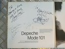 DEPECHE MODE 101 Fully autographed double LP STUMM101