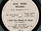 BLUEGRASS GOSPEL - Joe Franklin & Mimosa Quartet - Blue Ridge 6011 - 78 (EE-)