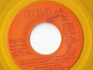 WAYLON JENNINGS I'll Be Alright 45 RECORD RARE GOLD YELLOW VINYL DJ PROMO 1981