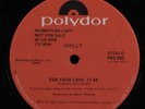 CHILLY For Your Love POLYDOR 12
