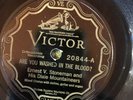 Victor 20844 Ernest Stoneman WASHED IN THE BLOOD 78 rpm BRISTOL SESSIONS 1927 E