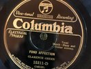 Columbia 15311D Clarence Greene FOND AFFECTION   78 rpm E Country  1927