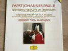 POPE JOHN PAUL II - Mozart Mass KARAJAN BATTLE 1986 DGG DIGITAL - STILL SEALED