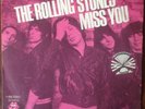 ROLLING STONES - MISS YOU - 7' SINGLE - ITALY 1978 RARE CIAO 2001 COVER