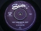 ALVIS WAYNE   Don't Mean Maybe Baby   NR MINT   1963 UK STARLITE ST45 104   ORIG