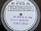 Puccini / Verdi: Operatic Recital - Tebaldi **Decca Single Sided Test Press LP**