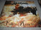 VENOM -FALLEN ANGELS- AWESOME RARE LIMITED ED 2 x LP SPLATTER VINYL LP GATE-FOLD