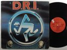 D.R.I. Crossover DEATH LP with lyric sheet insert