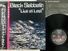 BLACK SABBATH LIVE AT LAST NEMS SP25-5009 Japan OBI VINYL LP
