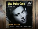 Decca LXT5258 - Lieder Recital - Lisa DELLA CASA -  Karl HUDEZ - FACTORY SAMPLE