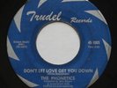 Northern Soul THE PHONETICS Don't Let Love Get You Down TRUDEL 45 HEAR