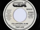 Funk Boogie 45 - First Love - It's A Mystery To Me - CIM - mp3 - promo