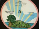 ELP Emerson Lake & Palmer LP Trilogy UK Pink island rim 1st press A-2U B-2U