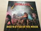 metallica destroyed in the mosh vinyl lp ltd green colour rare live show