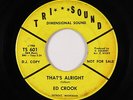 Northern Soul 45 - Ed Crook - That's All Right - Tri-Sound - mp3