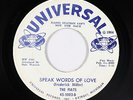 Northern Soul 45 - Fiats - Speak Words Of Love - Universal - mp3