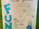 DANIEL JOHNSTON FUN 2012 • RARE RI LTD indie lo fi pop masterpiece BLUE HYPE M/M