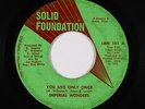 Northern Soul 45 - Imperial Wonders - You Live Only Once - Solid Foundation mp3