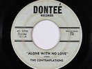 Northern Soul 45 - Contemplations - Alone With No Love - Dontee - mp3