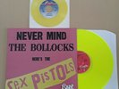 Sex pistols never mind the bollocks Yellow Vinyl + Yellow Submission 7inc