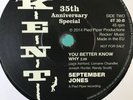 SEPTEMBER JONES - YOU BETTER KNOW WHY KENT 6TS NORTHERN SOUL VINYL45