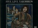 Yardbirds Five Live Yardbirds - Red Vinyl Japanese vinyl LP album record